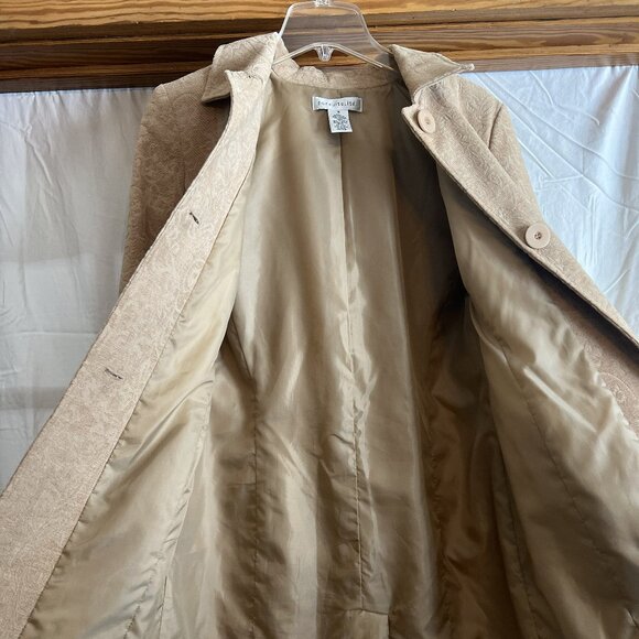 VINTAGE Pursuits, Ltd Tapestry Paisley Button-Up Coat Jacket - Picture 3 of 6